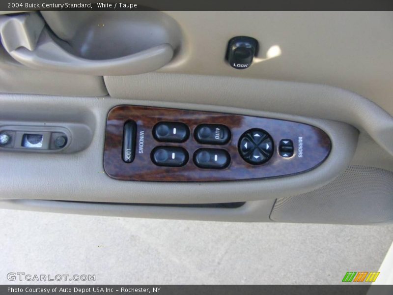 White / Taupe 2004 Buick Century Standard
