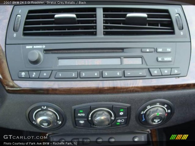 Stratus Grey Metallic / Black 2007 BMW Z4 3.0i Roadster