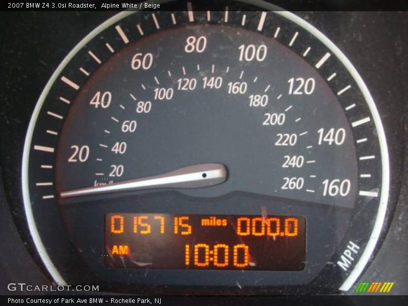 Alpine White / Beige 2007 BMW Z4 3.0si Roadster