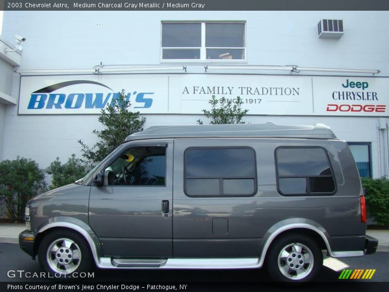 Medium Charcoal Gray Metallic / Medium Gray 2003 Chevrolet Astro