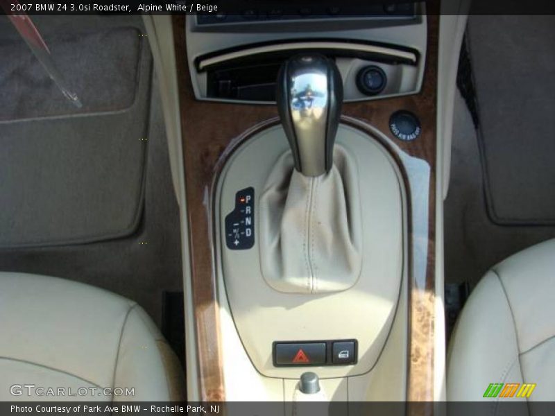 Alpine White / Beige 2007 BMW Z4 3.0si Roadster