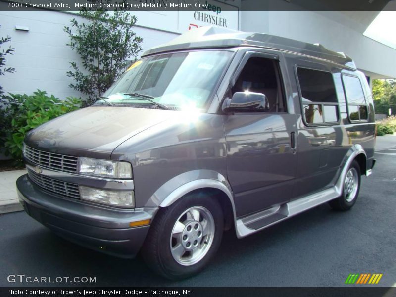Medium Charcoal Gray Metallic / Medium Gray 2003 Chevrolet Astro