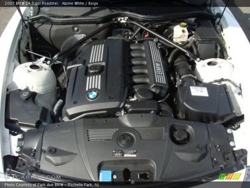 Alpine White / Beige 2007 BMW Z4 3.0si Roadster