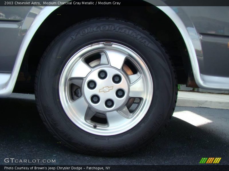Medium Charcoal Gray Metallic / Medium Gray 2003 Chevrolet Astro