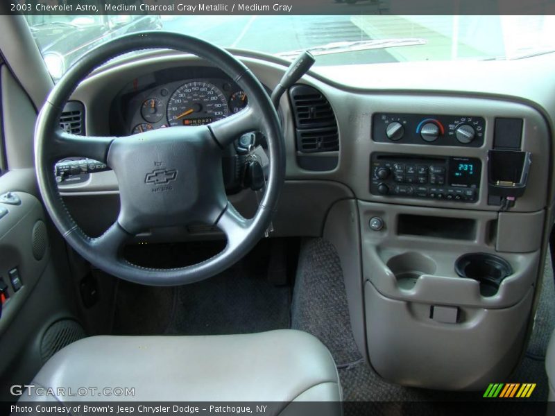 Medium Charcoal Gray Metallic / Medium Gray 2003 Chevrolet Astro