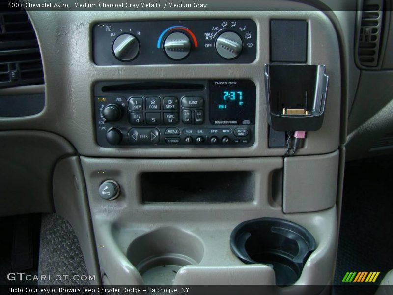 Medium Charcoal Gray Metallic / Medium Gray 2003 Chevrolet Astro
