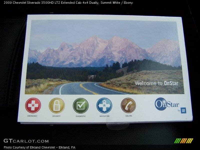 Summit White / Ebony 2009 Chevrolet Silverado 3500HD LTZ Extended Cab 4x4 Dually