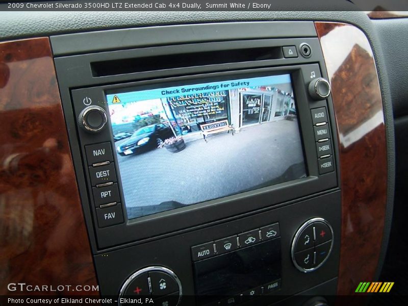 Summit White / Ebony 2009 Chevrolet Silverado 3500HD LTZ Extended Cab 4x4 Dually