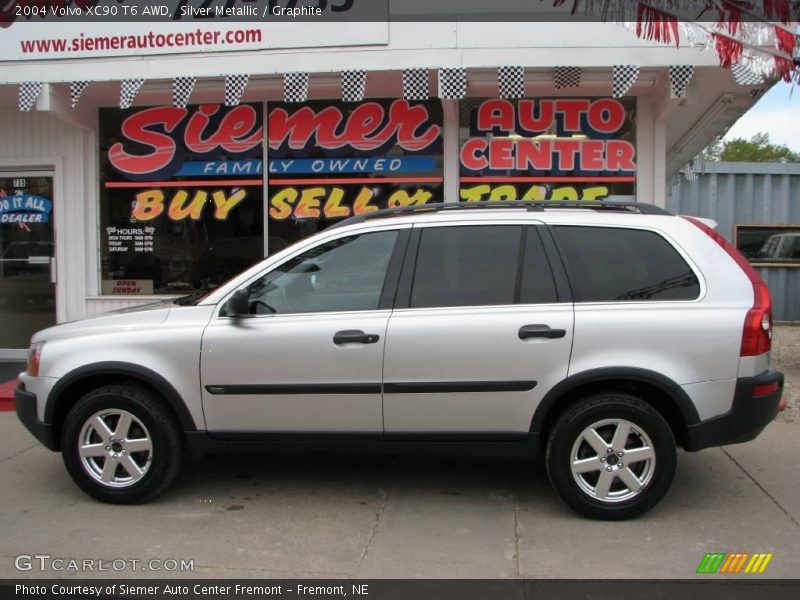 Silver Metallic / Graphite 2004 Volvo XC90 T6 AWD