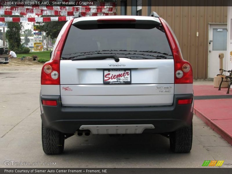 Silver Metallic / Graphite 2004 Volvo XC90 T6 AWD