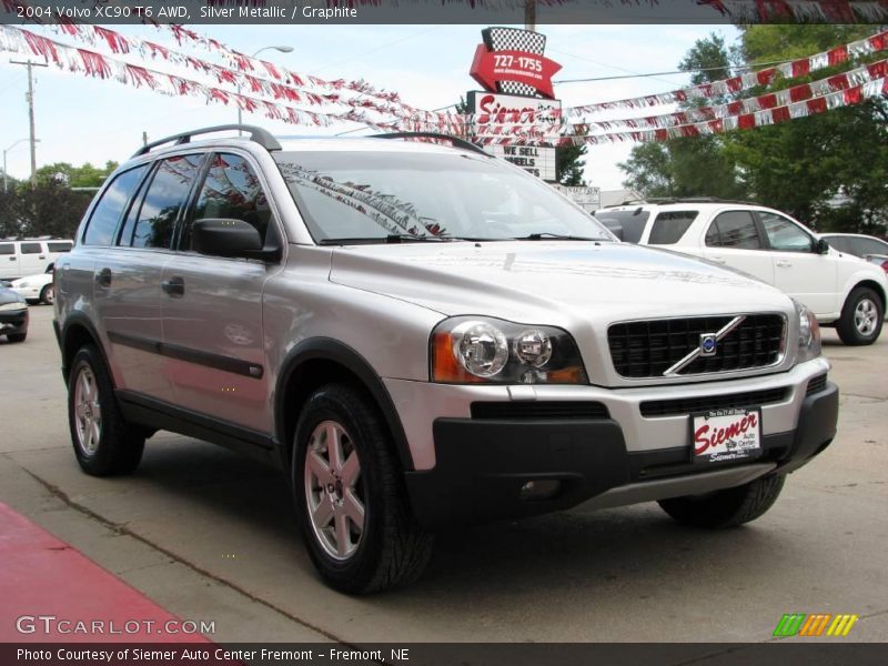 Silver Metallic / Graphite 2004 Volvo XC90 T6 AWD