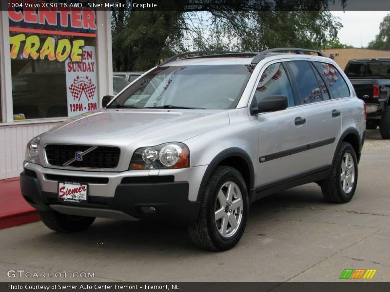 Silver Metallic / Graphite 2004 Volvo XC90 T6 AWD