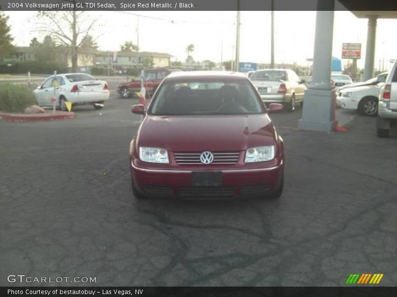 Spice Red Metallic / Black 2004 Volkswagen Jetta GL TDI Sedan