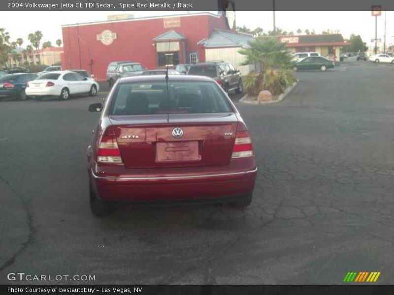 Spice Red Metallic / Black 2004 Volkswagen Jetta GL TDI Sedan
