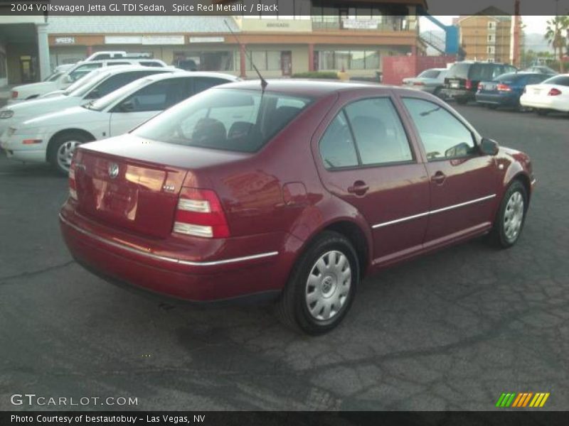 Spice Red Metallic / Black 2004 Volkswagen Jetta GL TDI Sedan