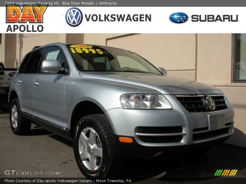 Blue Silver Metallic / Anthracite 2004 Volkswagen Touareg V6