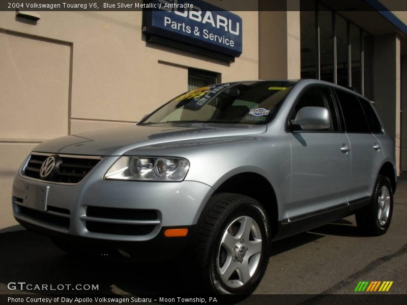 Blue Silver Metallic / Anthracite 2004 Volkswagen Touareg V6