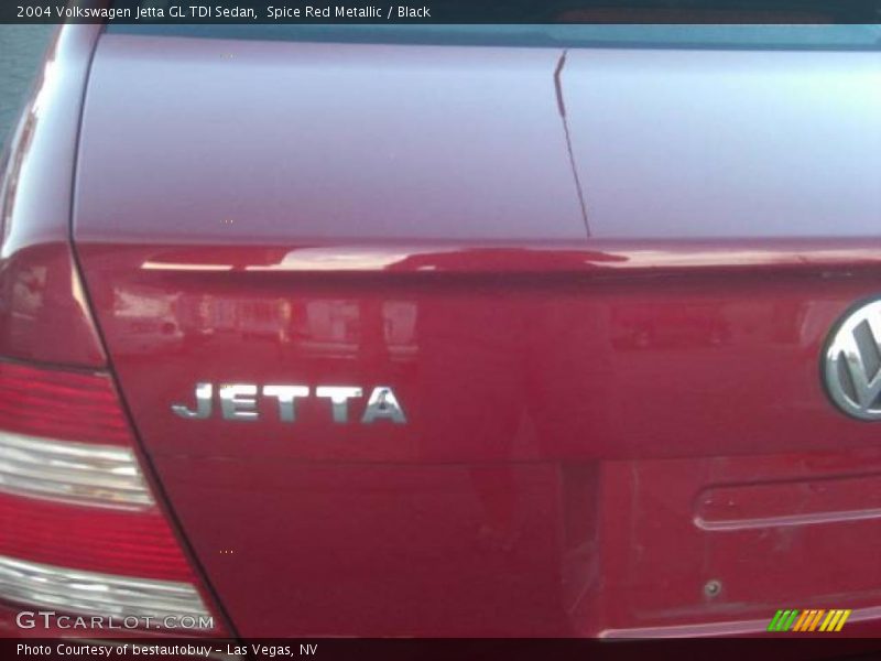 Spice Red Metallic / Black 2004 Volkswagen Jetta GL TDI Sedan