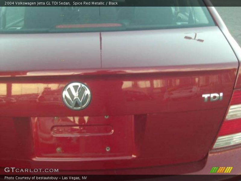 Spice Red Metallic / Black 2004 Volkswagen Jetta GL TDI Sedan