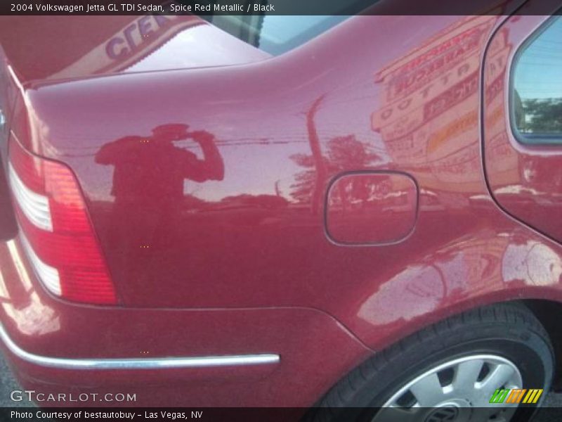 Spice Red Metallic / Black 2004 Volkswagen Jetta GL TDI Sedan