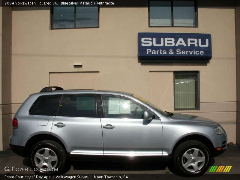 Blue Silver Metallic / Anthracite 2004 Volkswagen Touareg V6