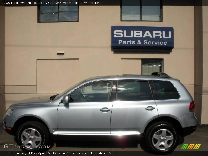 Blue Silver Metallic / Anthracite 2004 Volkswagen Touareg V6