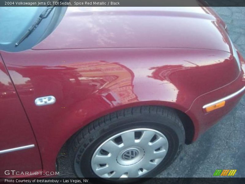 Spice Red Metallic / Black 2004 Volkswagen Jetta GL TDI Sedan