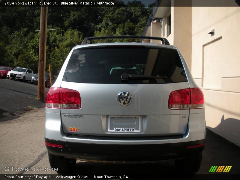 Blue Silver Metallic / Anthracite 2004 Volkswagen Touareg V6