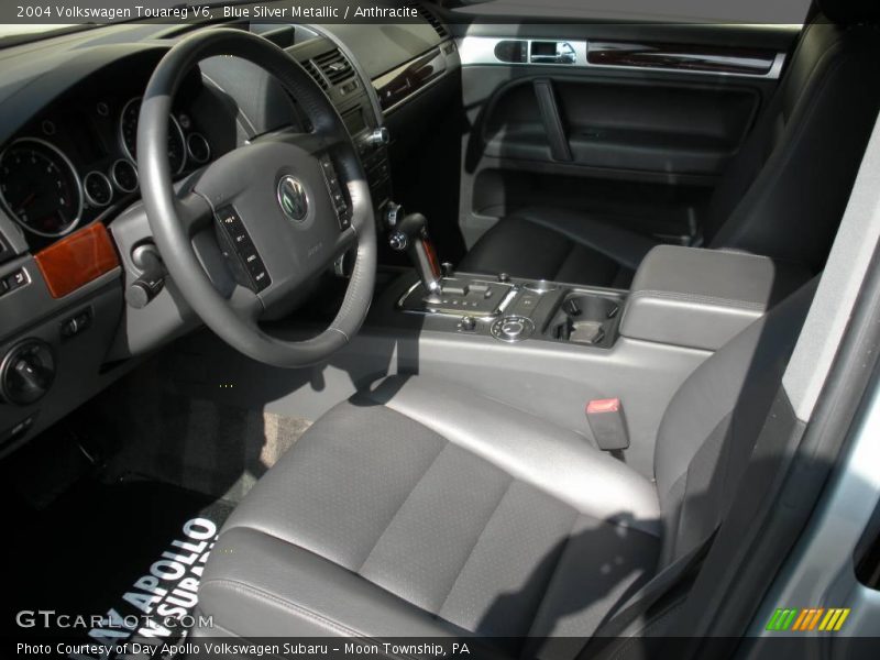 Blue Silver Metallic / Anthracite 2004 Volkswagen Touareg V6