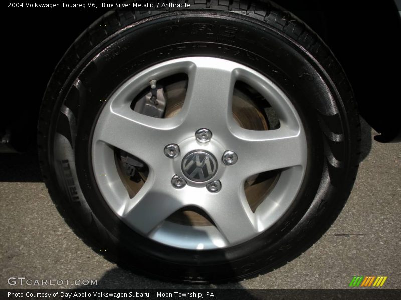 Blue Silver Metallic / Anthracite 2004 Volkswagen Touareg V6