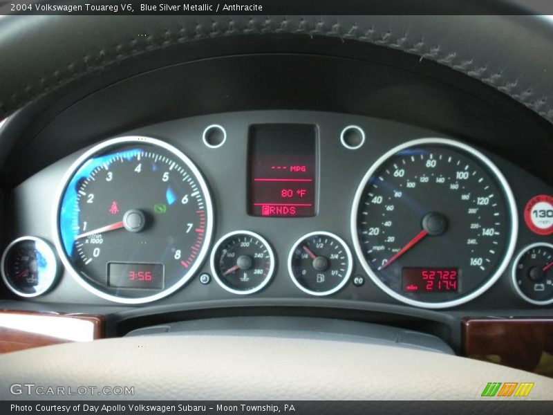 Blue Silver Metallic / Anthracite 2004 Volkswagen Touareg V6