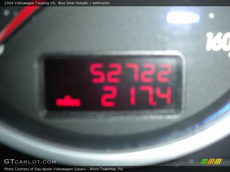 Blue Silver Metallic / Anthracite 2004 Volkswagen Touareg V6