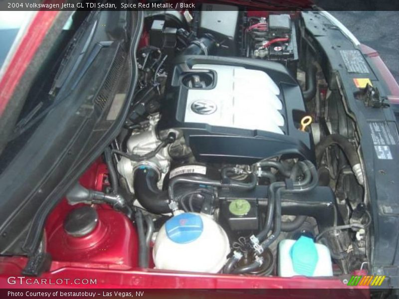 Spice Red Metallic / Black 2004 Volkswagen Jetta GL TDI Sedan