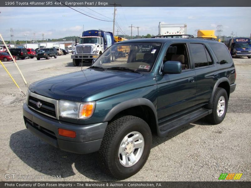 Evergreen Pearl / Beige 1996 Toyota 4Runner SR5 4x4