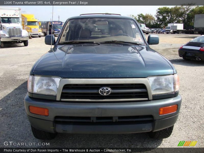 Evergreen Pearl / Beige 1996 Toyota 4Runner SR5 4x4