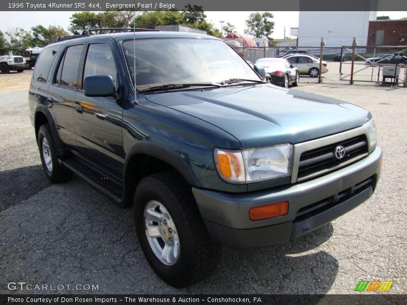 Evergreen Pearl / Beige 1996 Toyota 4Runner SR5 4x4