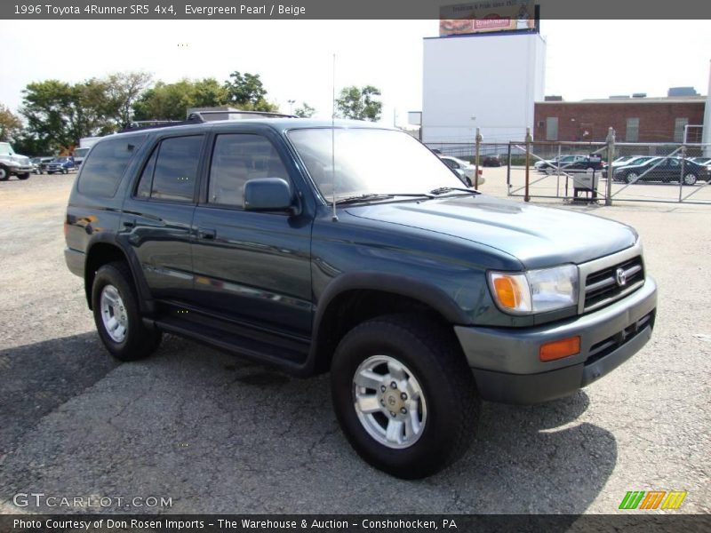 Evergreen Pearl / Beige 1996 Toyota 4Runner SR5 4x4