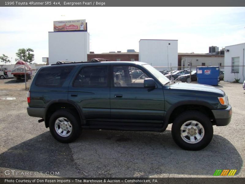 Evergreen Pearl / Beige 1996 Toyota 4Runner SR5 4x4