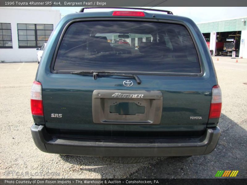 Evergreen Pearl / Beige 1996 Toyota 4Runner SR5 4x4