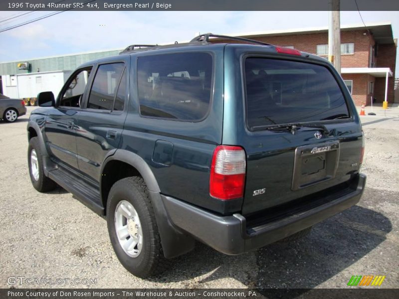 Evergreen Pearl / Beige 1996 Toyota 4Runner SR5 4x4