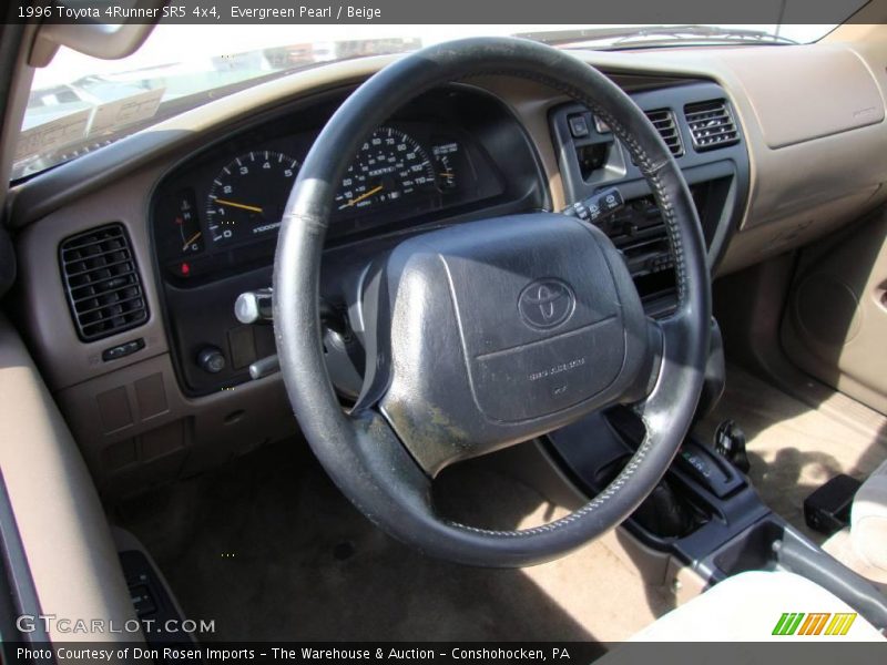 Evergreen Pearl / Beige 1996 Toyota 4Runner SR5 4x4