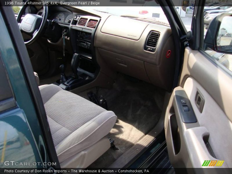 Evergreen Pearl / Beige 1996 Toyota 4Runner SR5 4x4