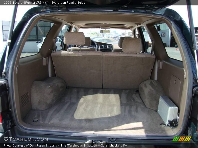 Evergreen Pearl / Beige 1996 Toyota 4Runner SR5 4x4