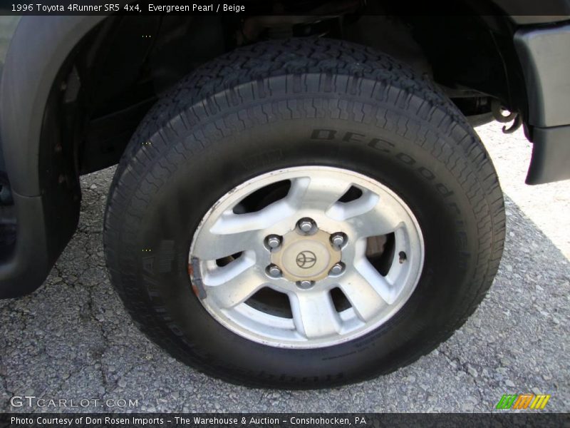Evergreen Pearl / Beige 1996 Toyota 4Runner SR5 4x4