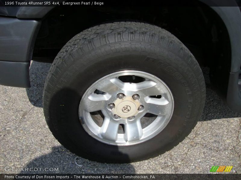 Evergreen Pearl / Beige 1996 Toyota 4Runner SR5 4x4