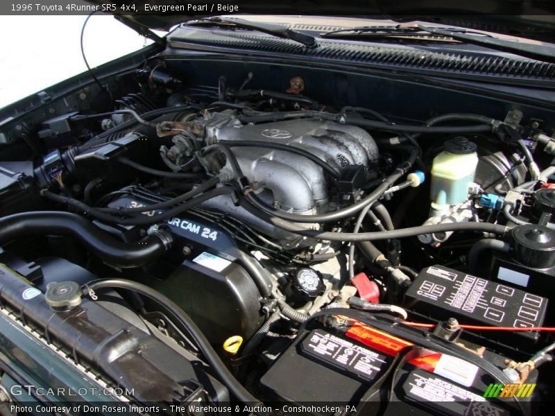 Evergreen Pearl / Beige 1996 Toyota 4Runner SR5 4x4