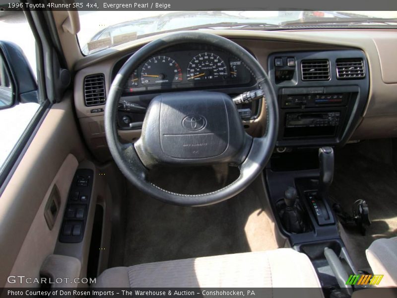 Evergreen Pearl / Beige 1996 Toyota 4Runner SR5 4x4