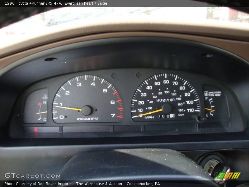 Evergreen Pearl / Beige 1996 Toyota 4Runner SR5 4x4