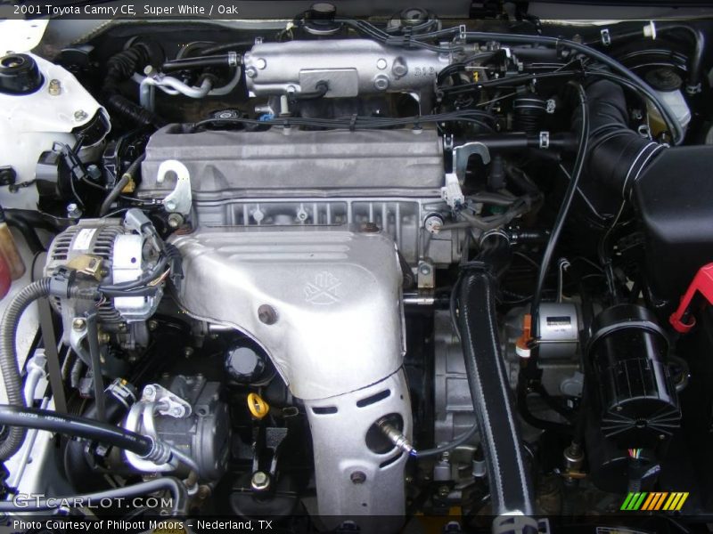 Super White / Oak 2001 Toyota Camry CE
