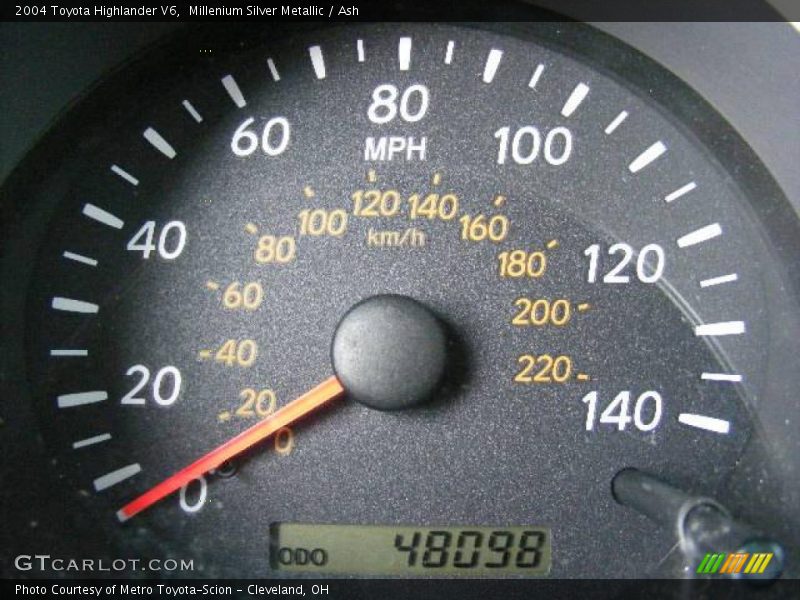 Millenium Silver Metallic / Ash 2004 Toyota Highlander V6